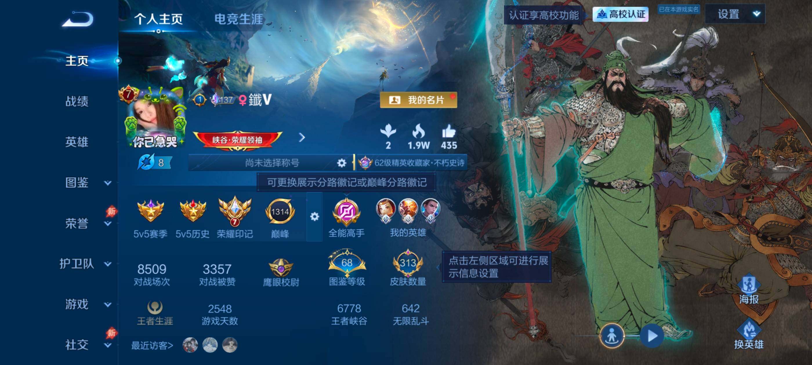 WZLX4735423王者荣耀账号详情图7 WZLX4735423王者荣耀账号详情图7