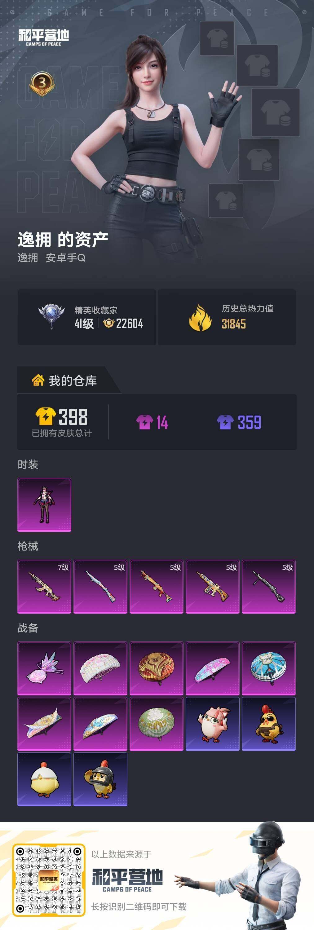 HPLX4391860和平精英账号详情图4 HPLX4391860和平精英账号详情图4