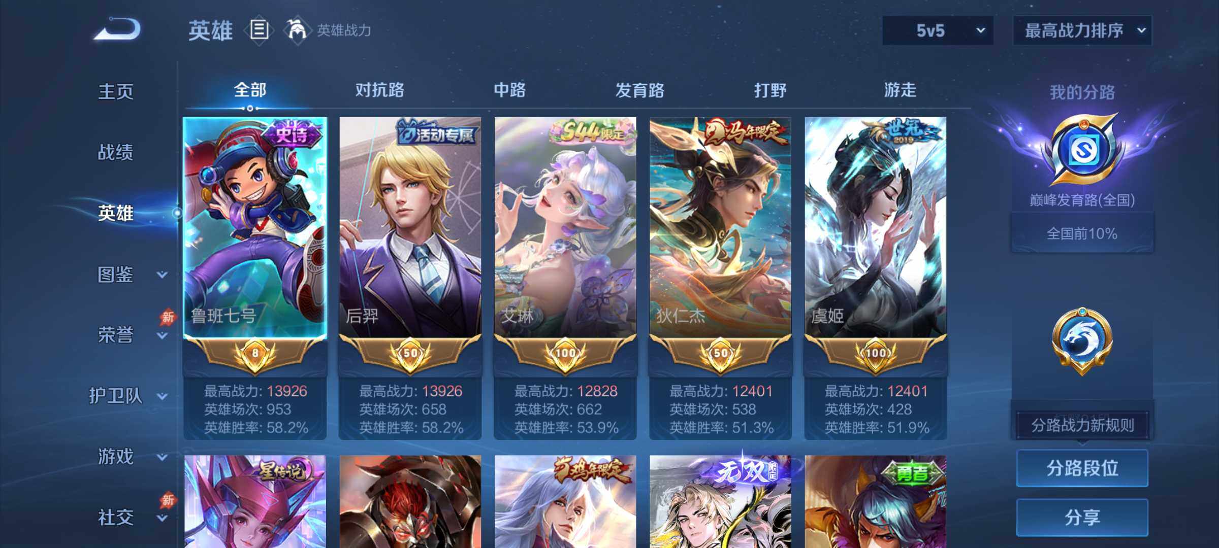 WZQM4688725王者荣耀账号详情图3