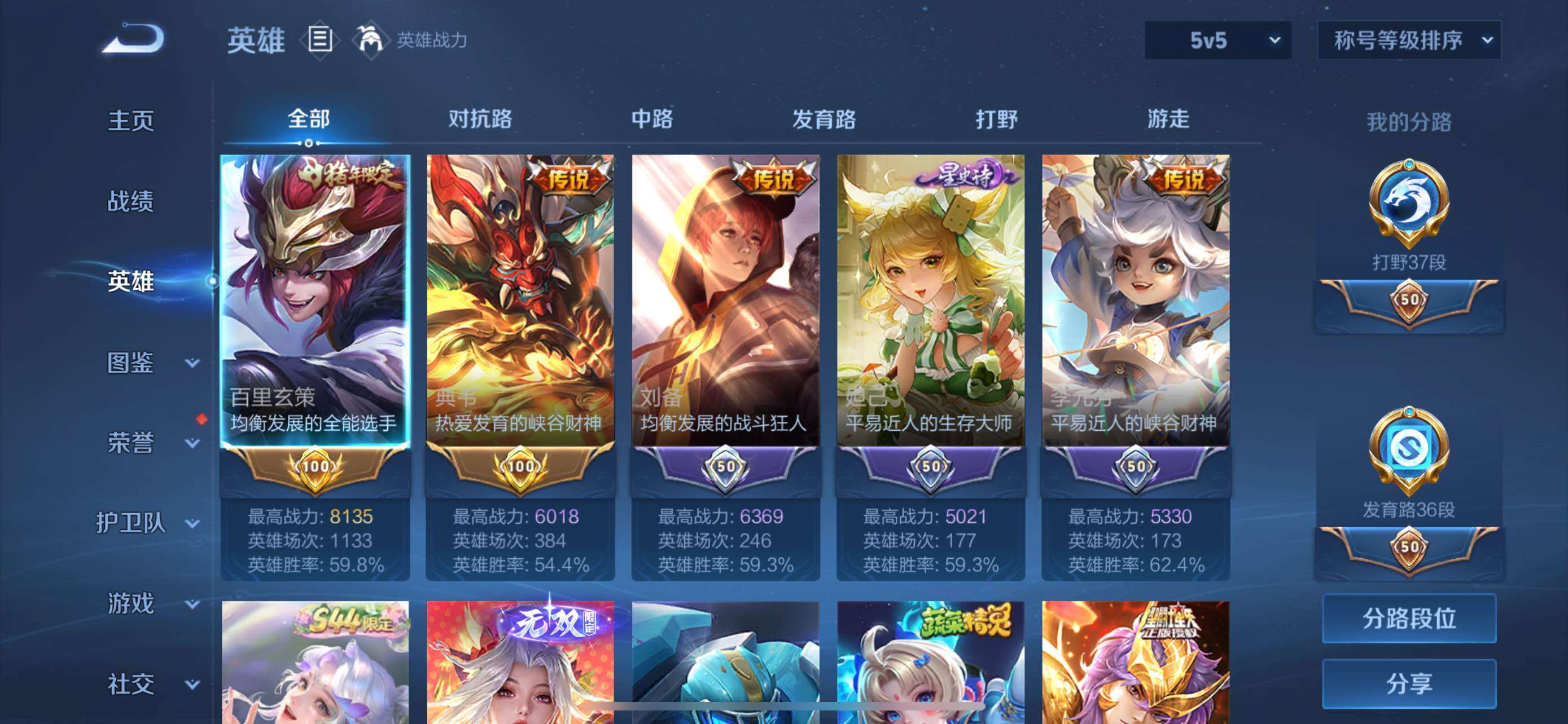 WZQM4698182王者荣耀账号详情图3 WZQM4698182王者荣耀账号详情图3