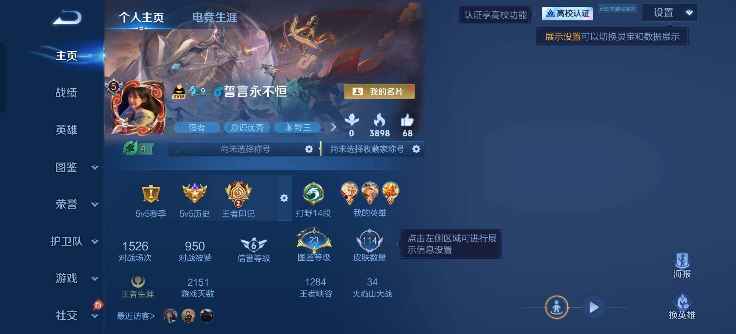 WZBSY4713445王者荣耀账号详情图2