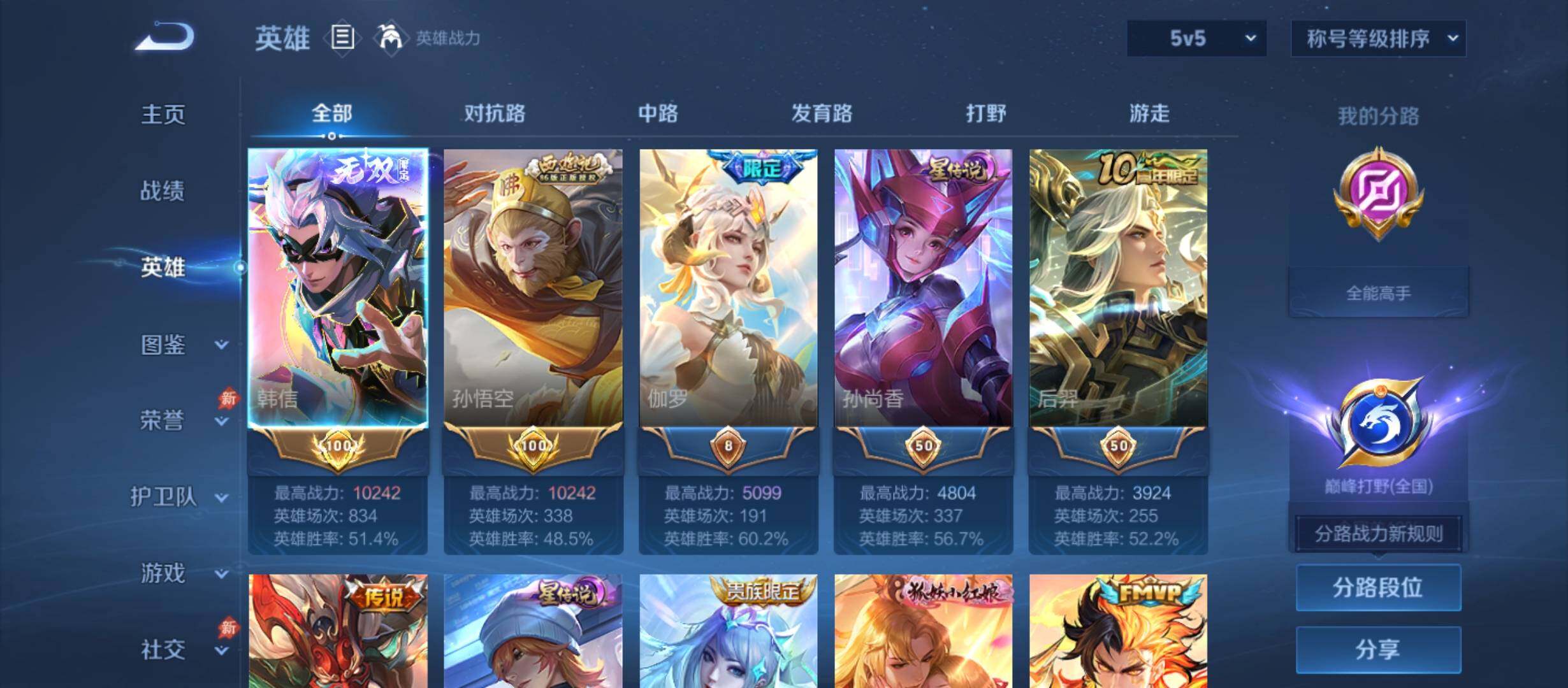 WZEY4711242王者荣耀账号详情图12