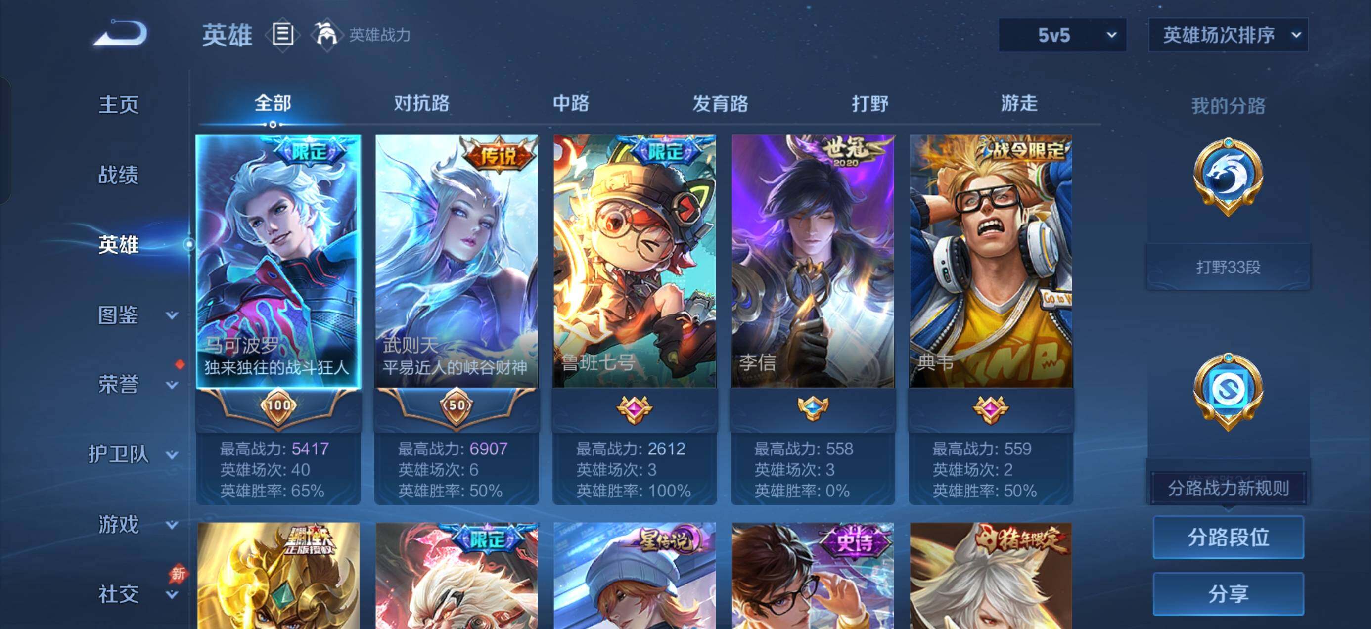 WZMMN4730731王者荣耀账号详情图3 WZMMN4730731王者荣耀账号详情图3