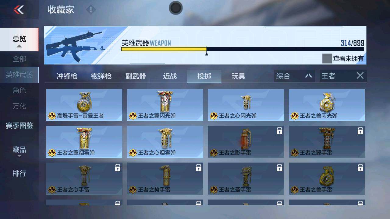 CFMXS458672枪战王者账号详情图21