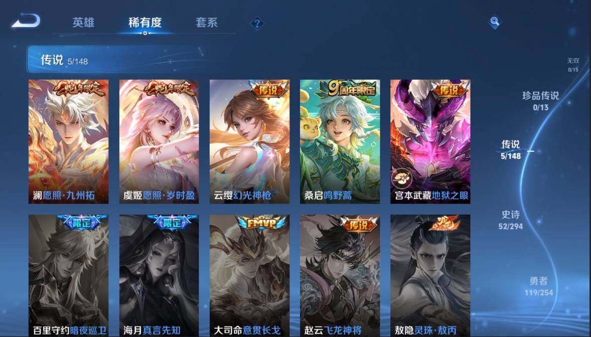 WZMMN4732077王者荣耀账号详情图6