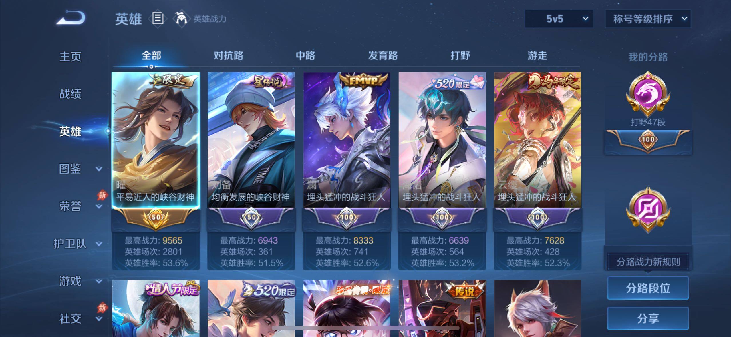 WZQM4739774王者荣耀账号详情图3