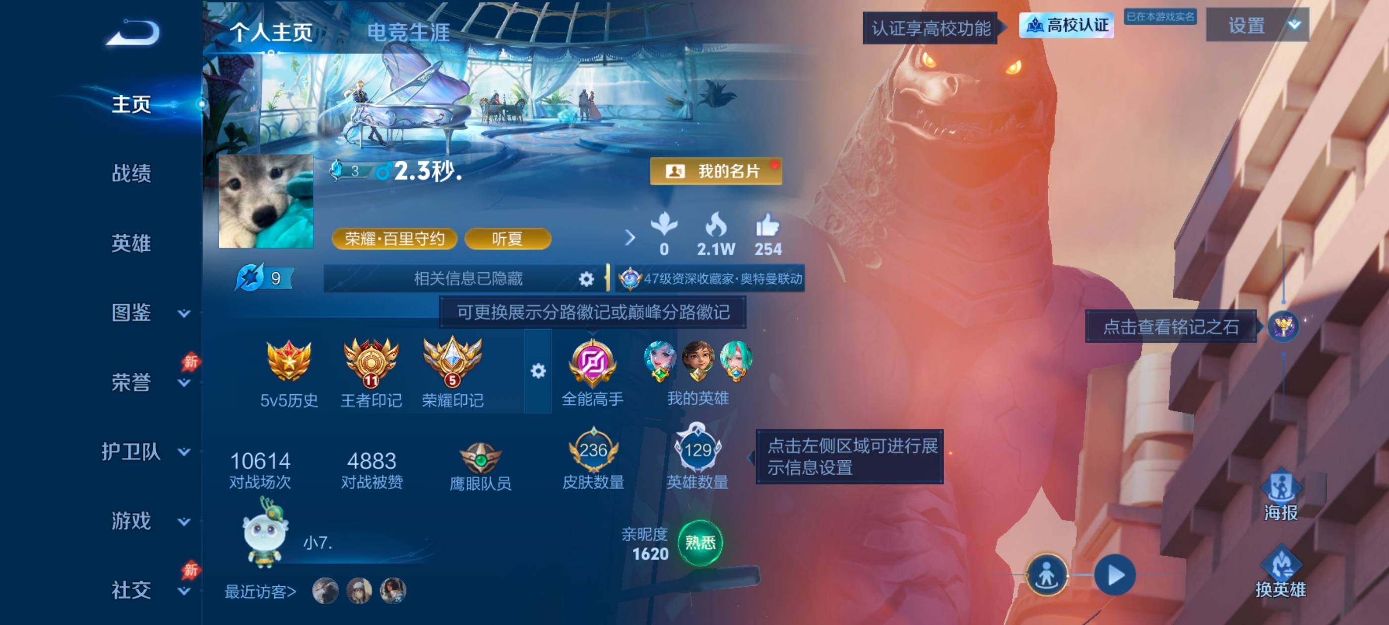 WZMMN4729958王者荣耀账号详情图7
