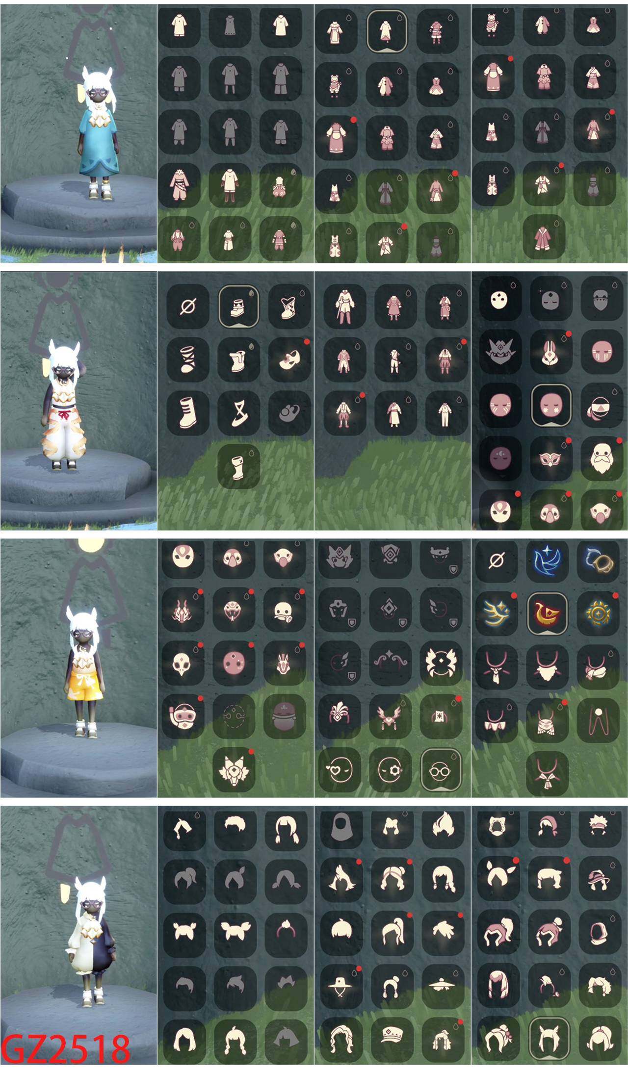 光遇账号华为渠道服[27508507]特价出售5季无翼白鸟妹妹蓝色毛绒绒鞋小黄鸭发饰茶壶半透明鸟语斗篷白鸟妹妹 
 当