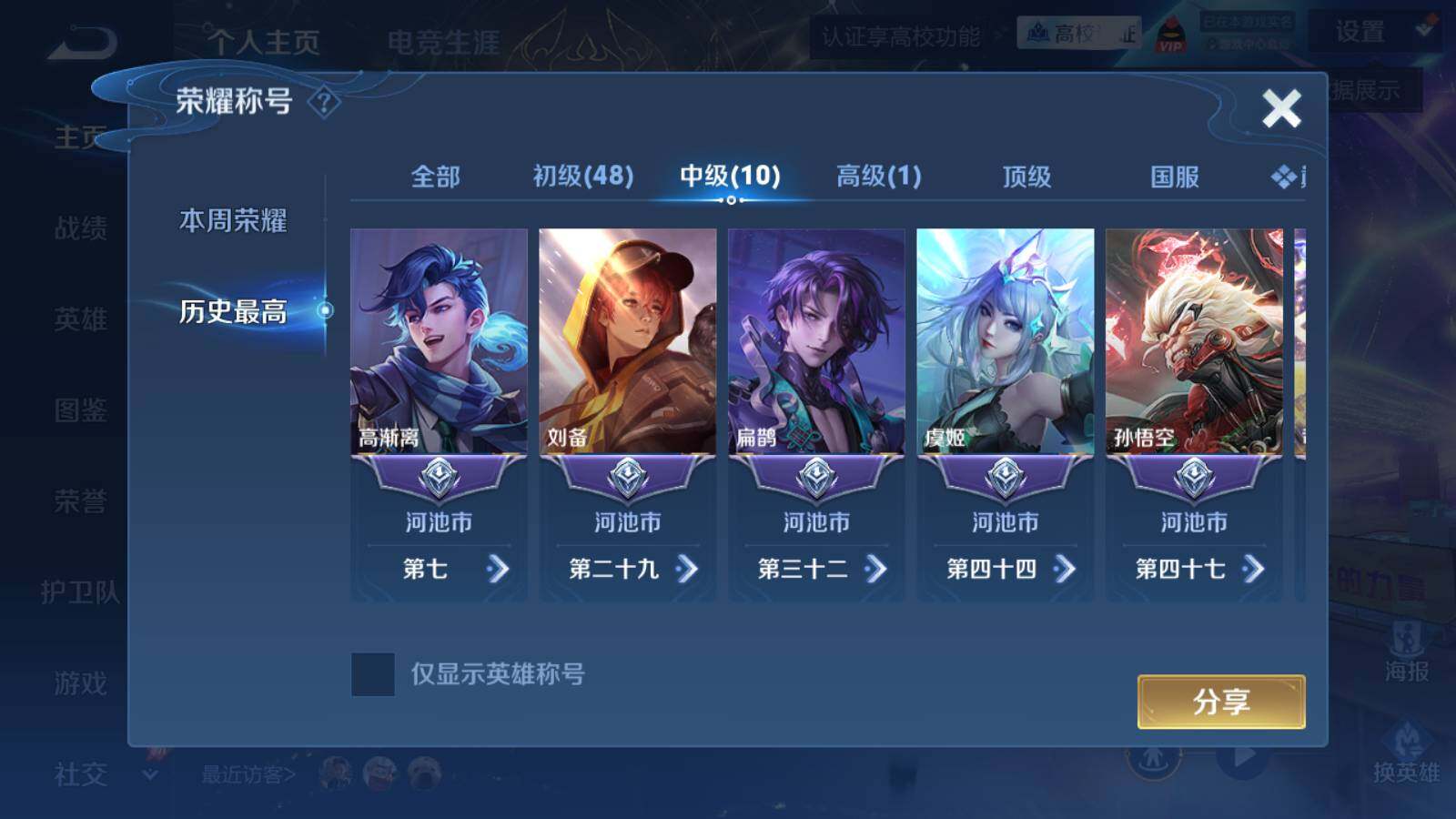 WZLFY4728400王者荣耀账号详情图13 WZLFY4728400王者荣耀账号详情图13