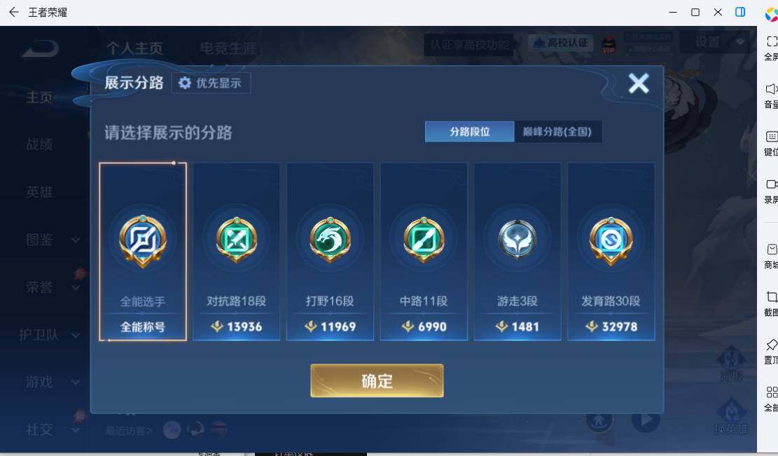 WZMMN4735319王者荣耀账号详情图13 WZMMN4735319王者荣耀账号详情图13