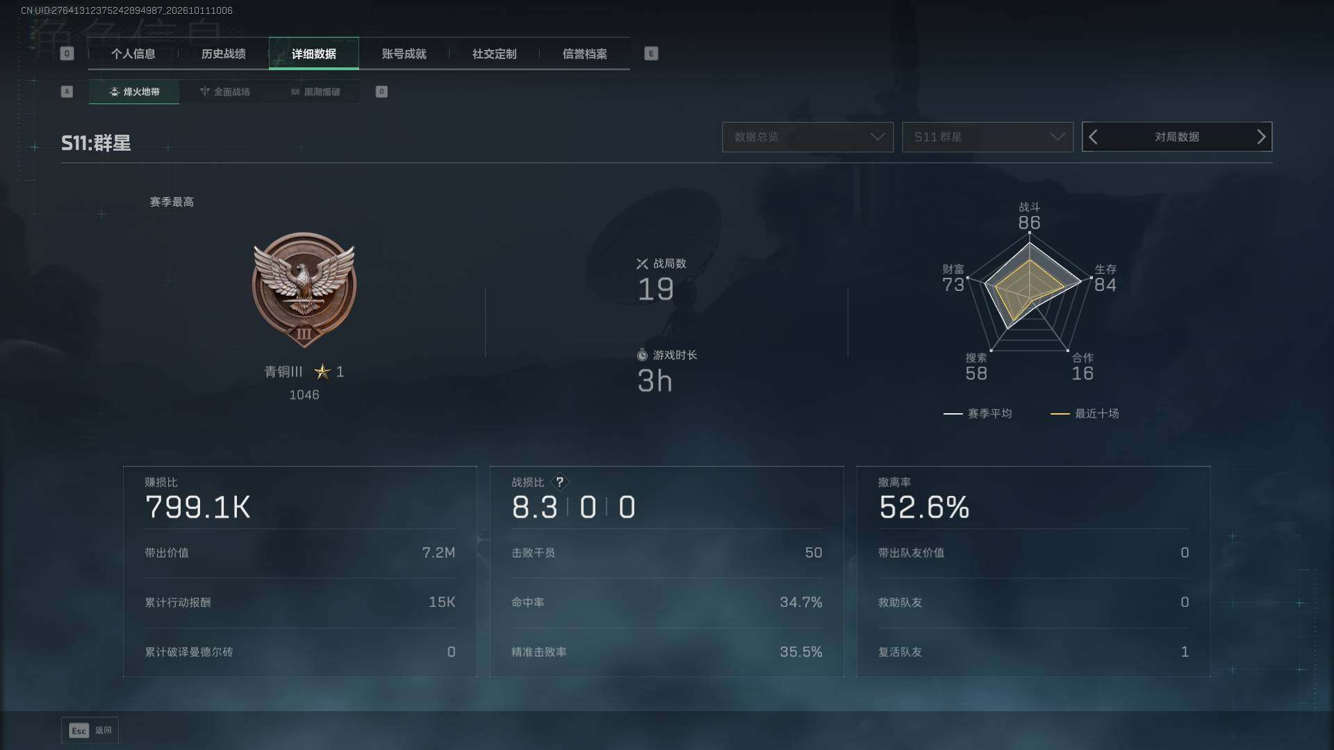 SJZEY4346898三角洲行动账号详情图4