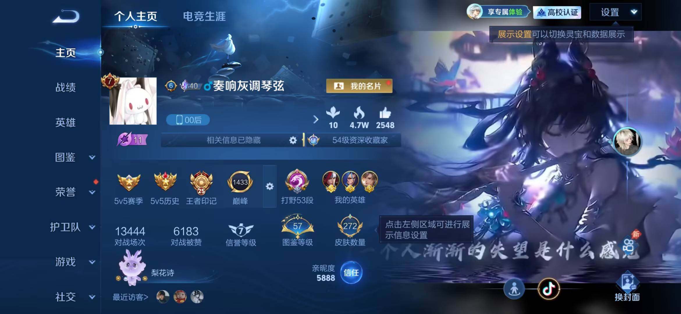 WZMMN4738509王者荣耀账号详情图8 WZMMN4738509王者荣耀账号详情图8