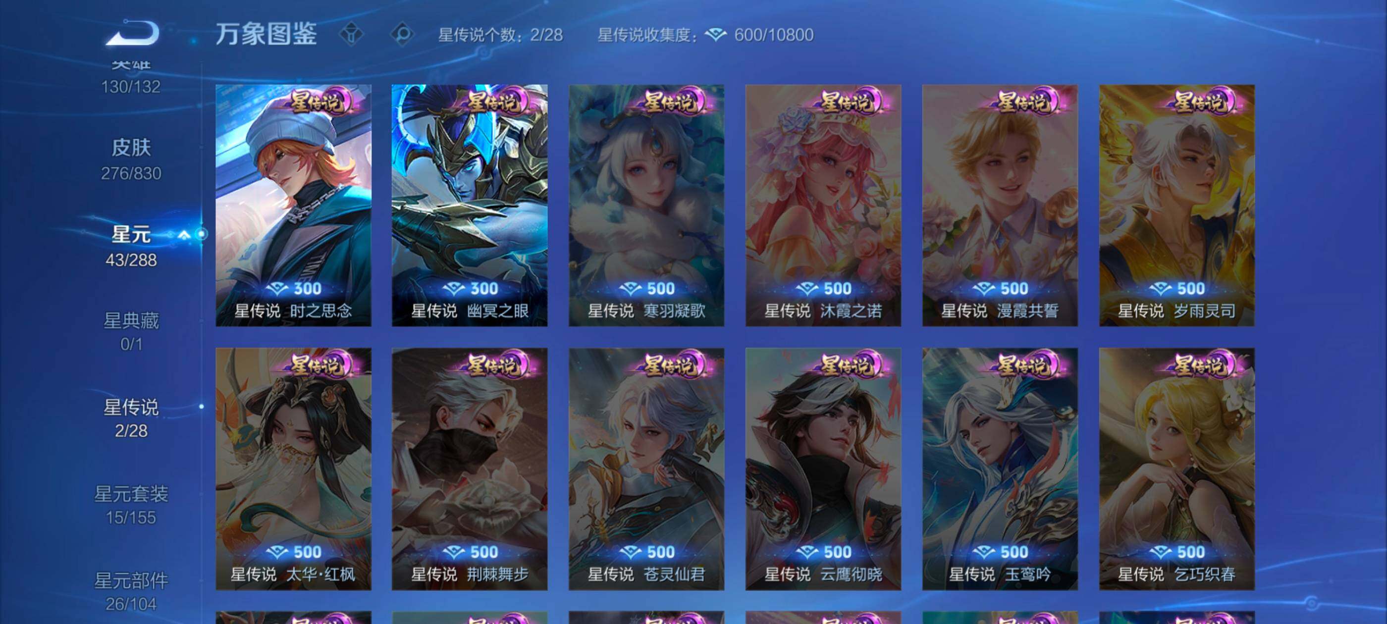 WZMMN4742003王者荣耀账号详情图11