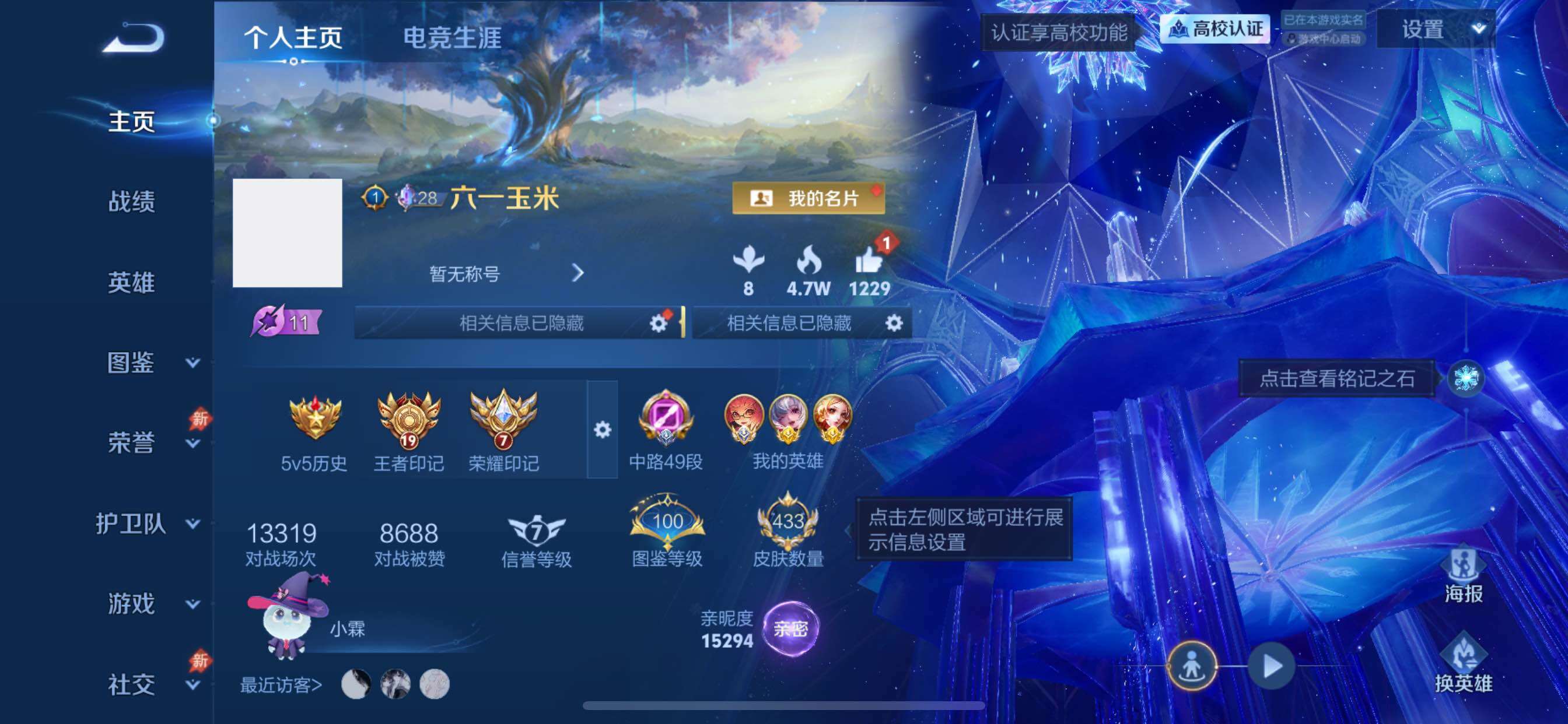 WZMMN4743593王者荣耀账号详情图3