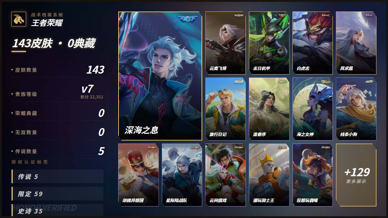 WZLX4746444王者荣耀账号详情图3