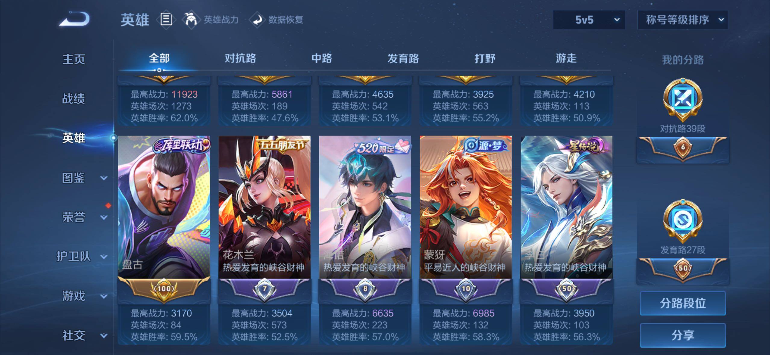 WZMMN4747065王者荣耀账号详情图14