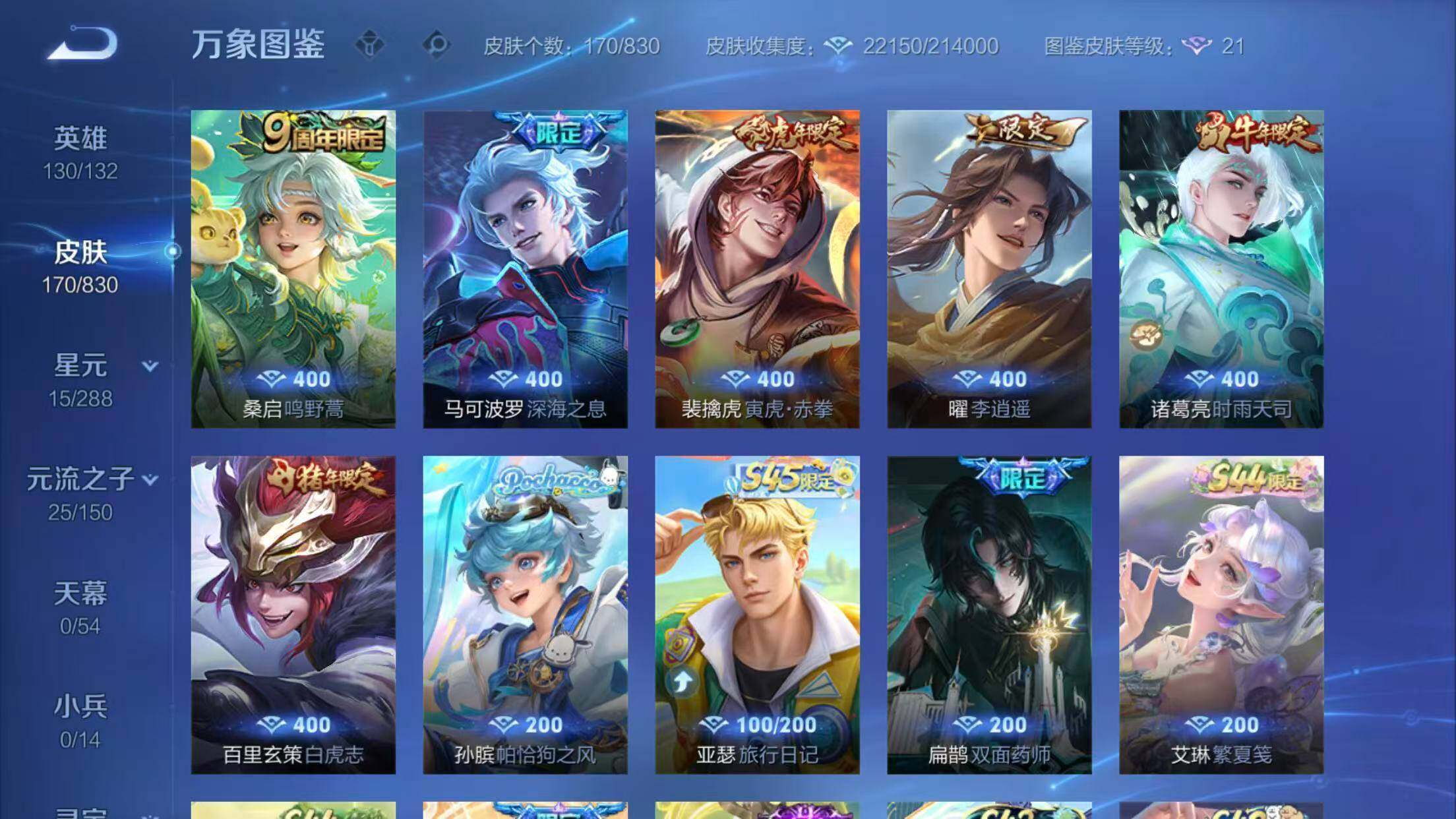 WZMMN4750352王者荣耀账号详情图9