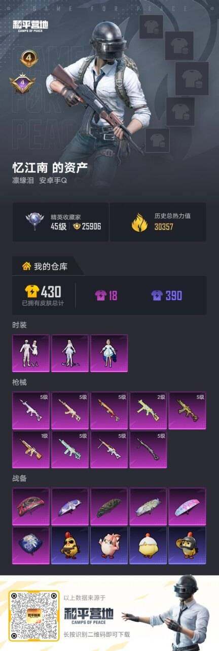 HPLX4446540和平精英账号详情图4 HPLX4446540和平精英账号详情图4