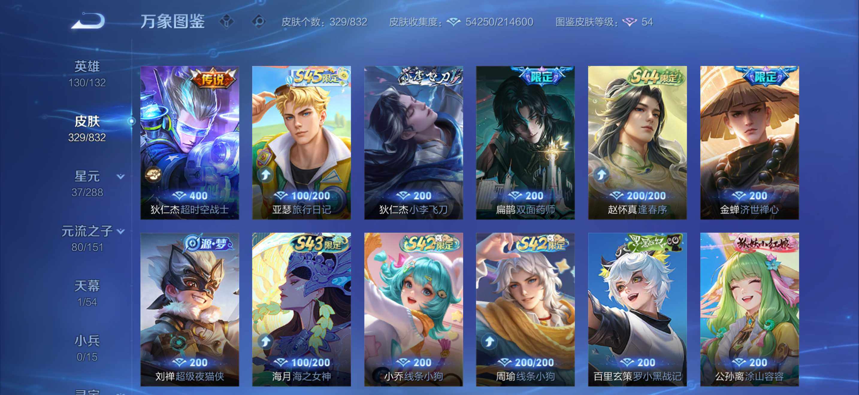 WZMMN4765337王者荣耀账号详情图9 WZMMN4765337王者荣耀账号详情图9