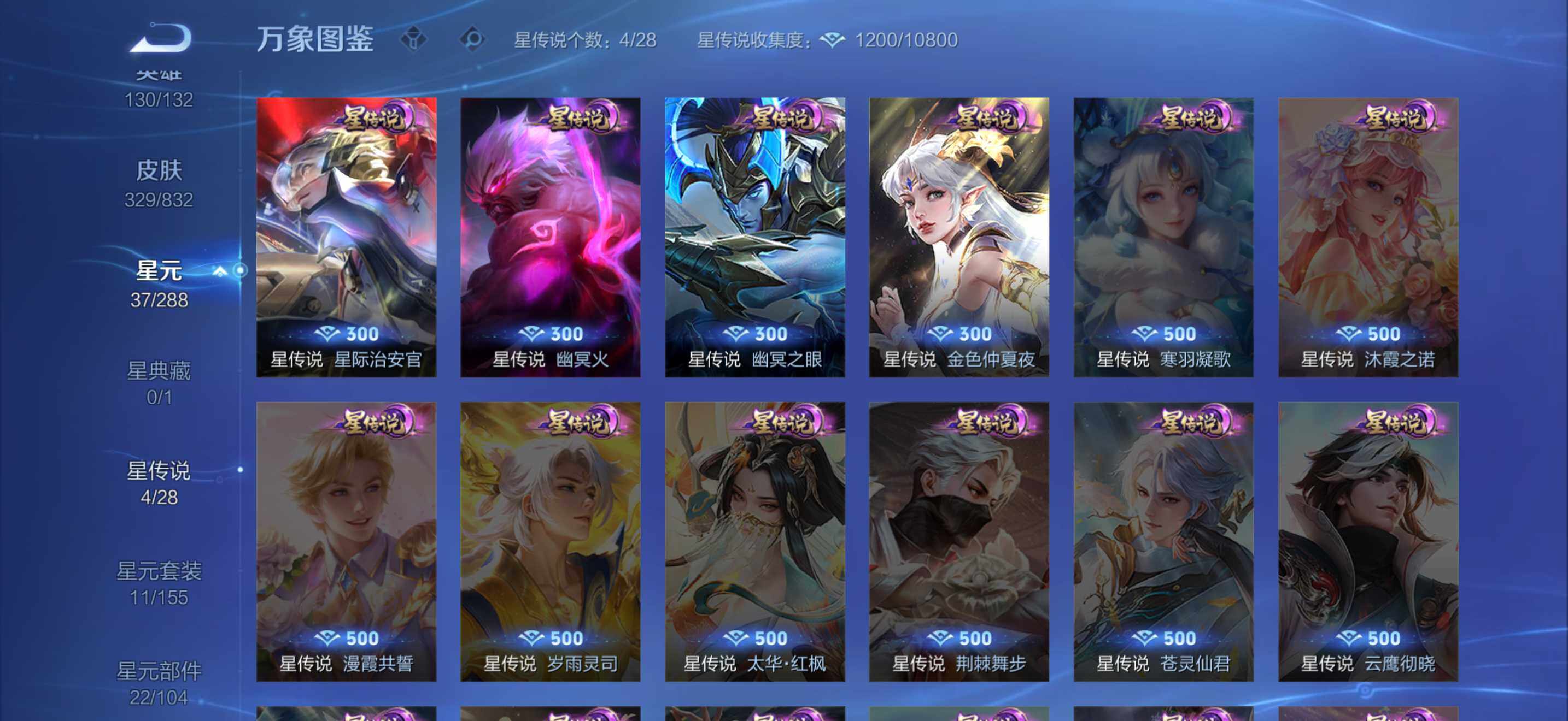 WZMMN4765337王者荣耀账号详情图12 WZMMN4765337王者荣耀账号详情图12