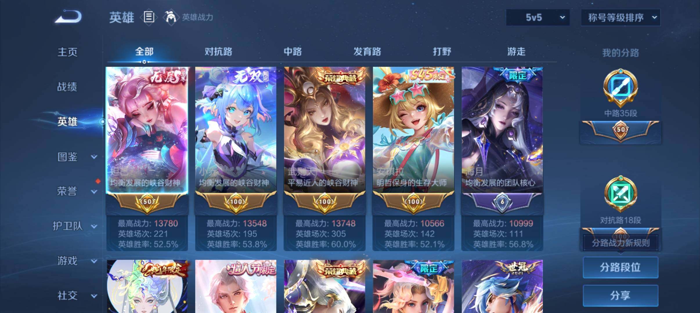 WZMMN4772461王者荣耀账号详情图16