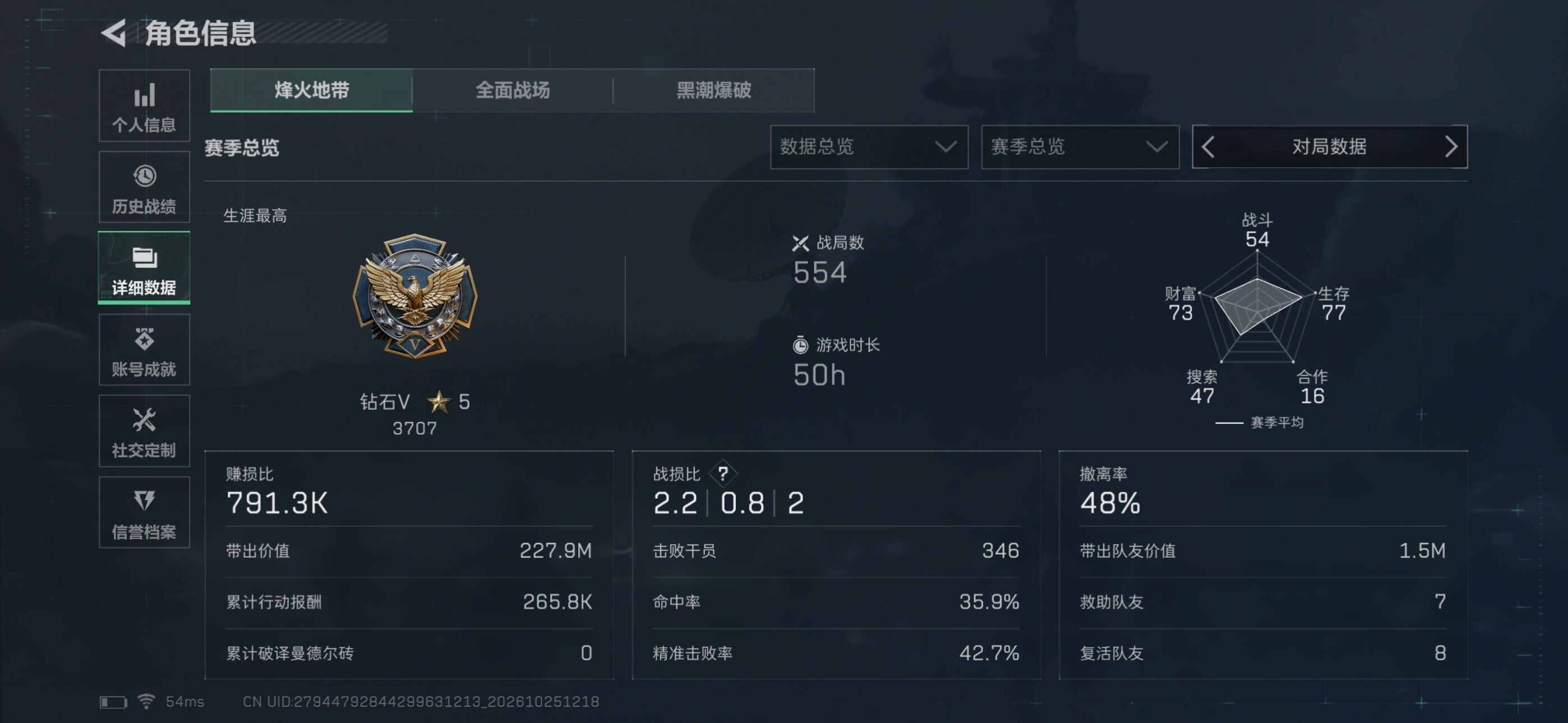 SJZMMN4377307三角洲行动账号详情图5 SJZMMN4377307三角洲行动账号详情图5