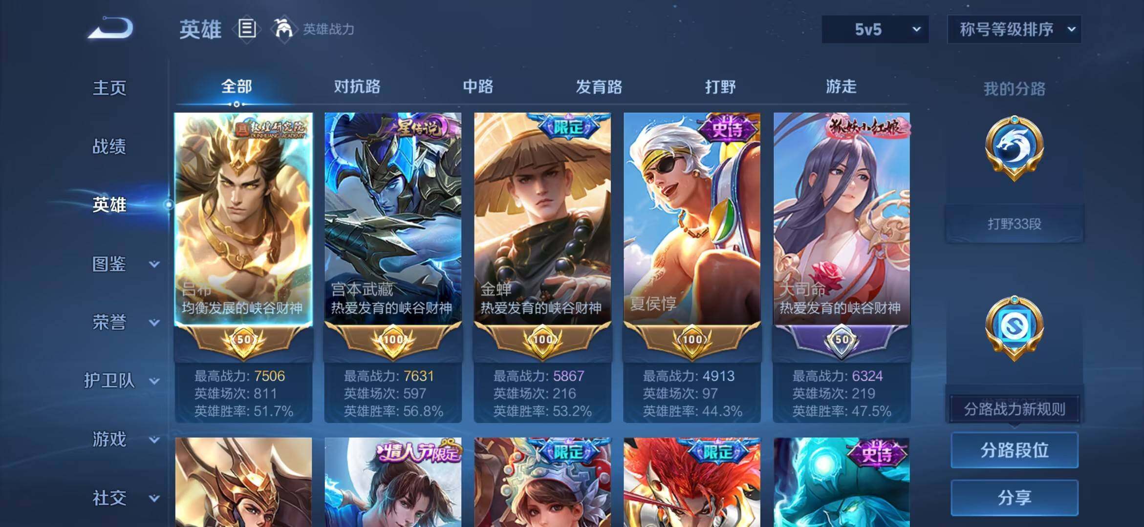 WZMMN4790683王者荣耀账号详情图11