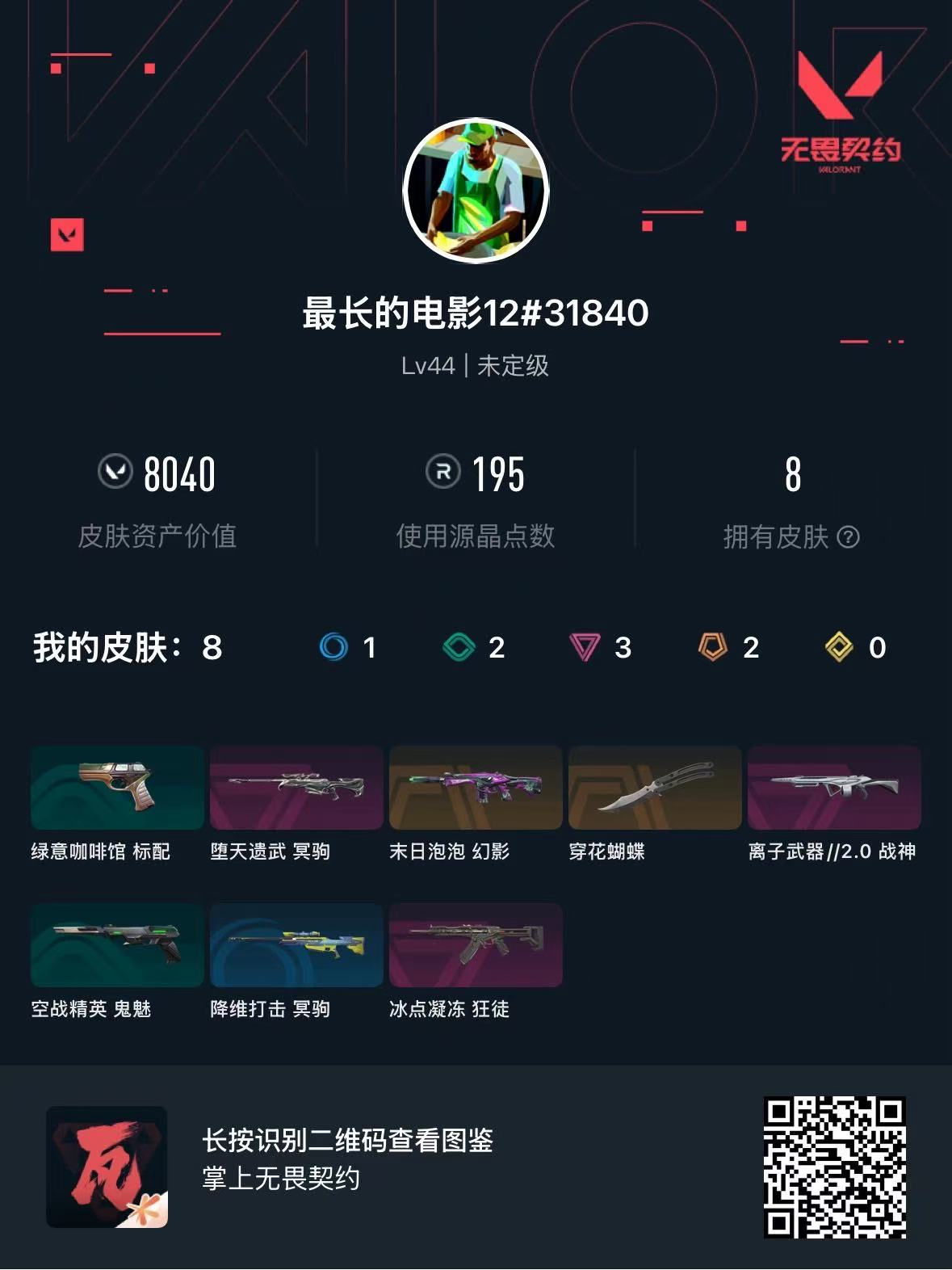 WWQMMN4170071无畏契约账号详情图4 WWQMMN4170071无畏契约账号详情图4