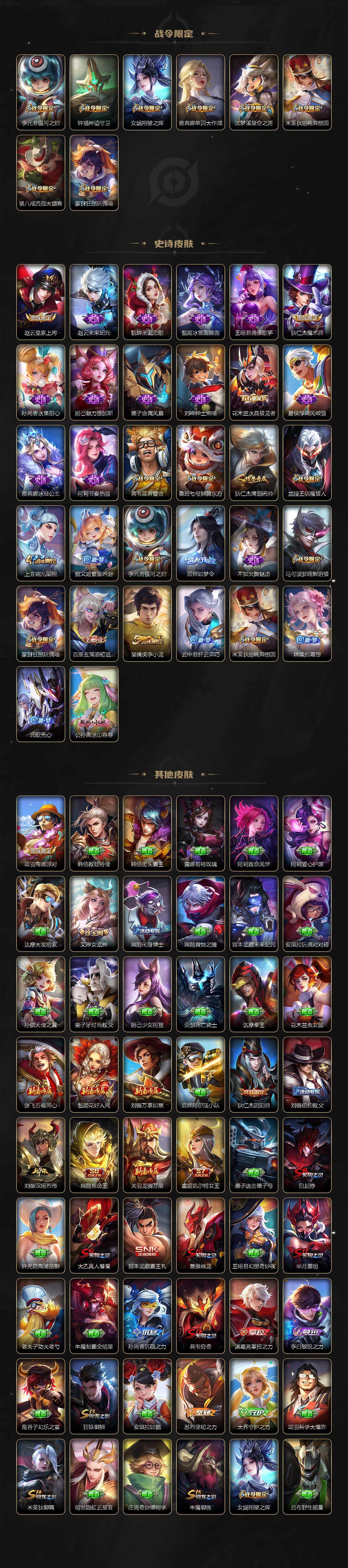 WZXS3446136王者荣耀账号详情图3