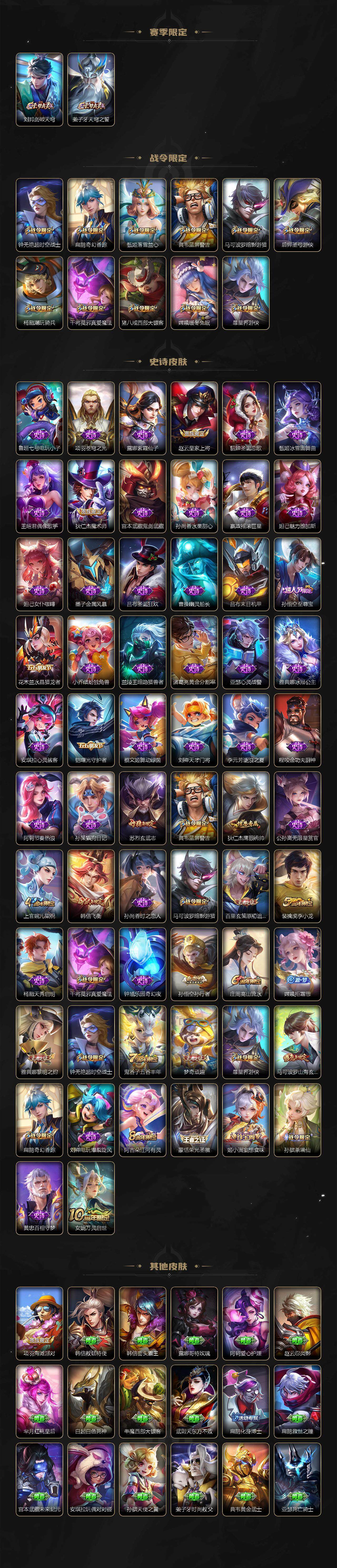 WZXS3450604王者荣耀账号详情图3