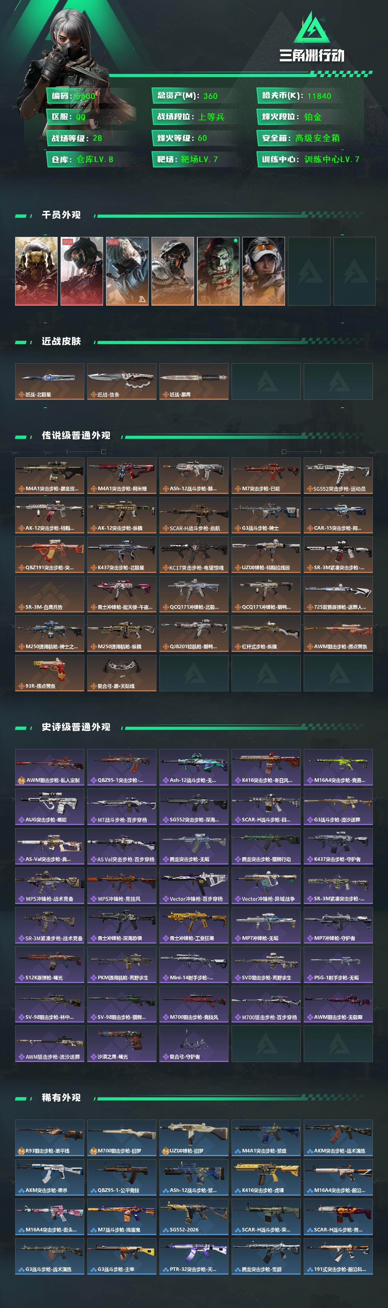 SJZCMW451020三角洲行动账号详情图2