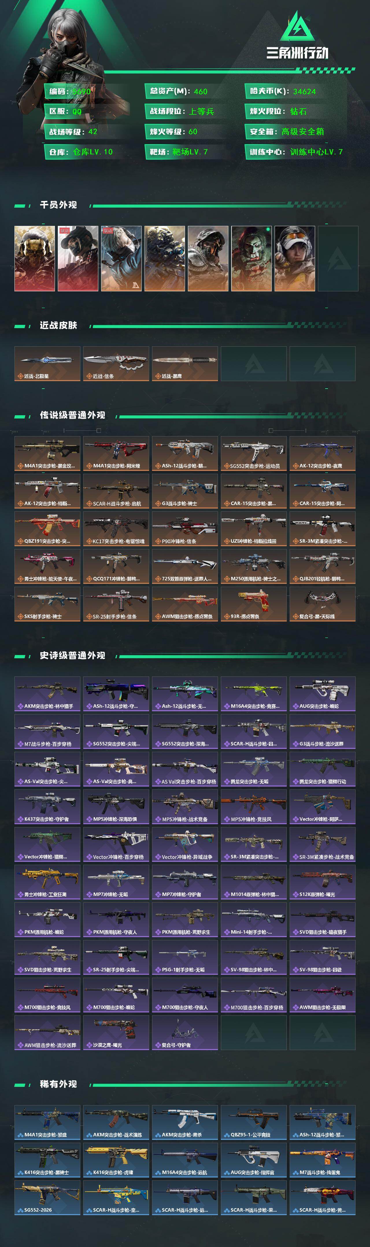 SJZCMW451071三角洲行动账号详情图2