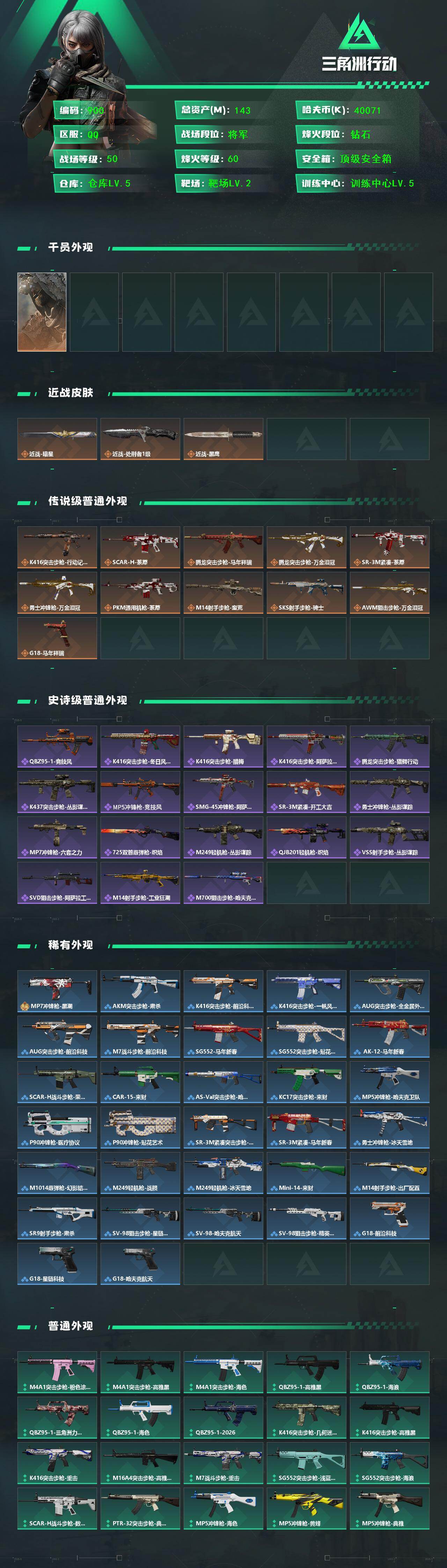 SJZCMW461320三角洲行动账号详情图2