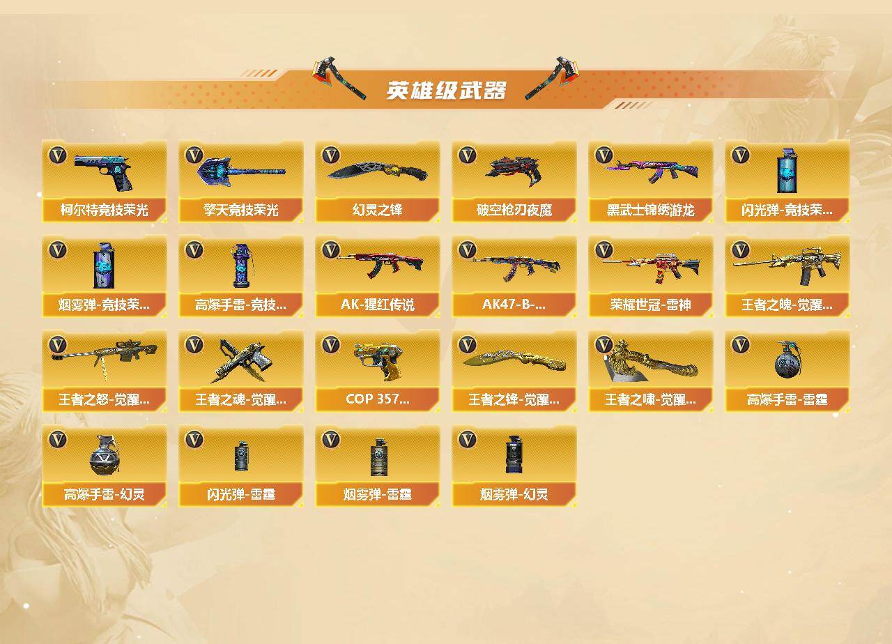 CFCMW455738穿越火线账号详情图3