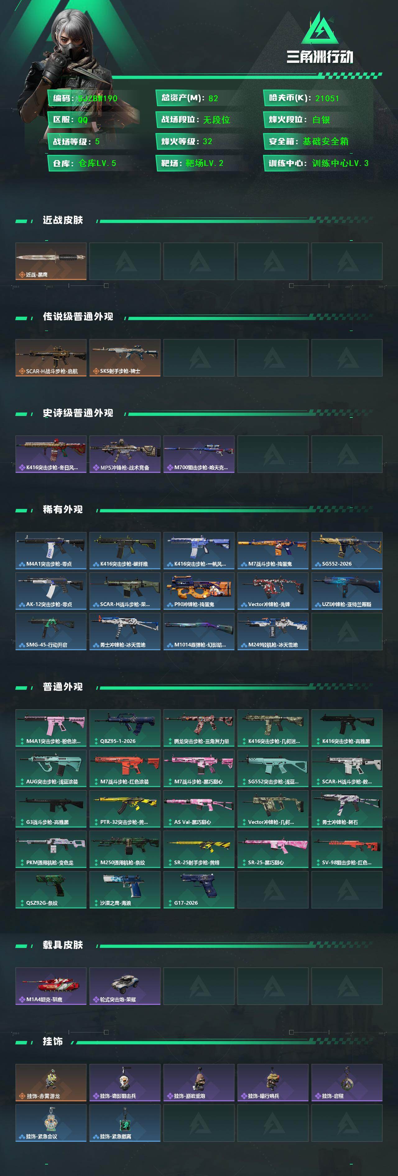 SJZEY4104824三角洲行动账号详情图2