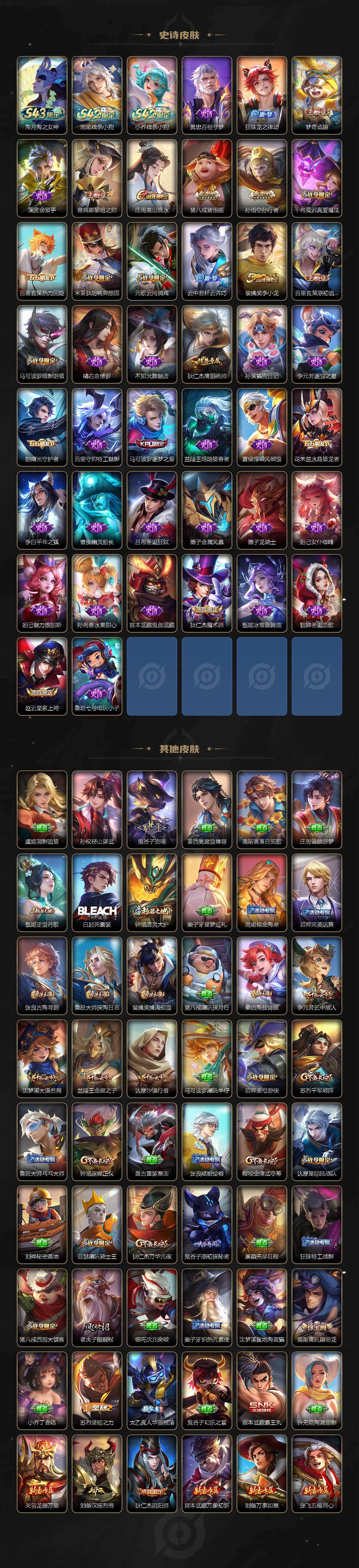 WZLX4327895王者荣耀账号详情图3