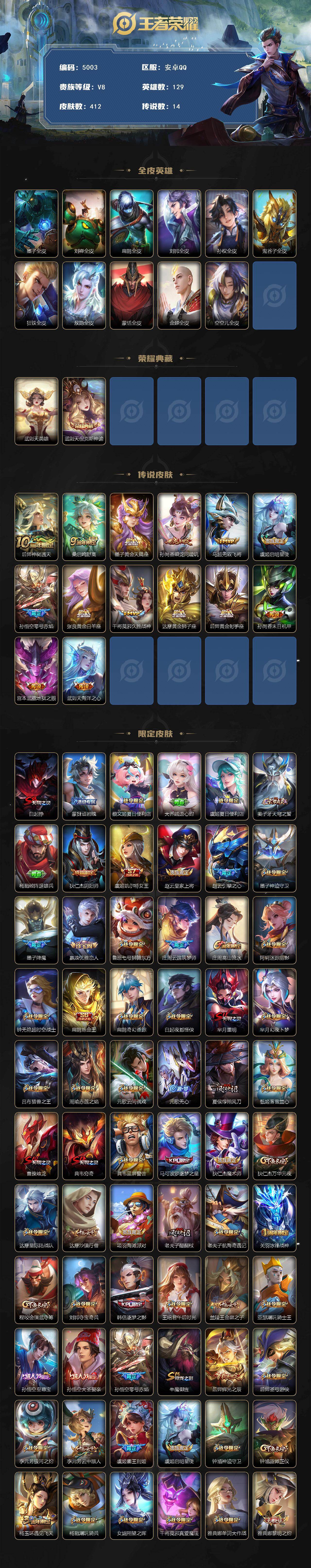 WZLX4335941王者荣耀账号详情图2