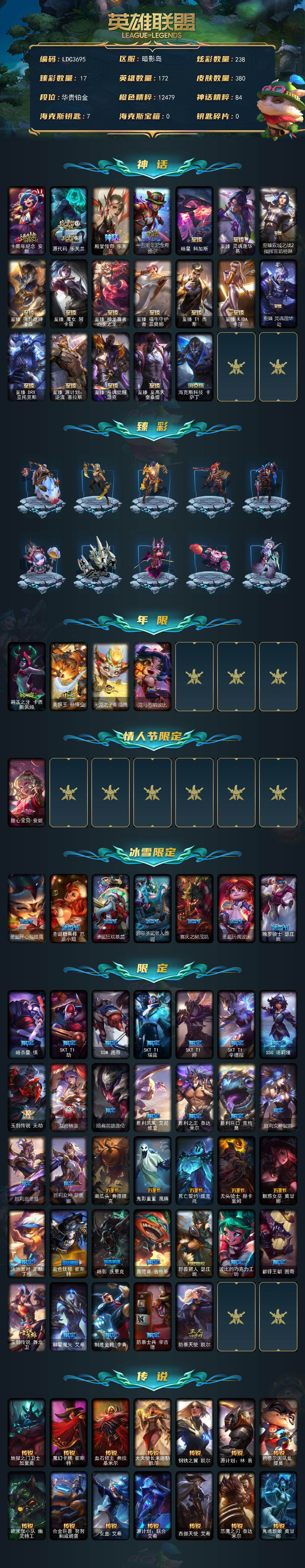 LOLEY430316英雄联盟账号详情图2
