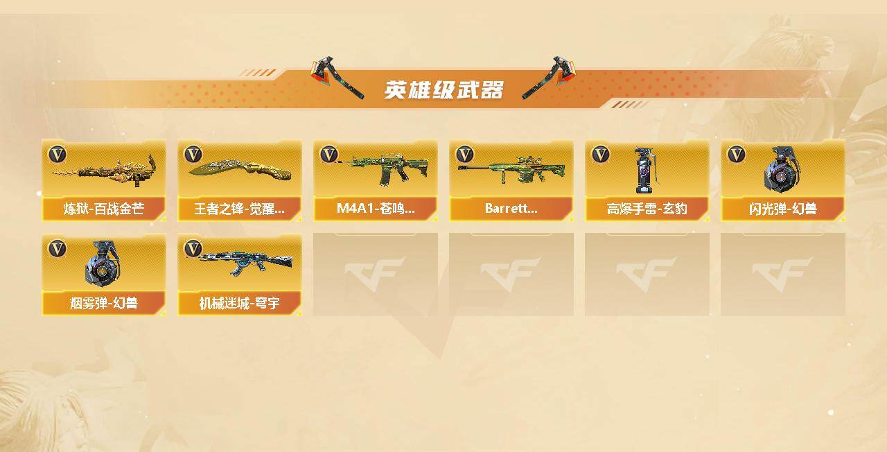 CFEY475641穿越火线账号详情图3