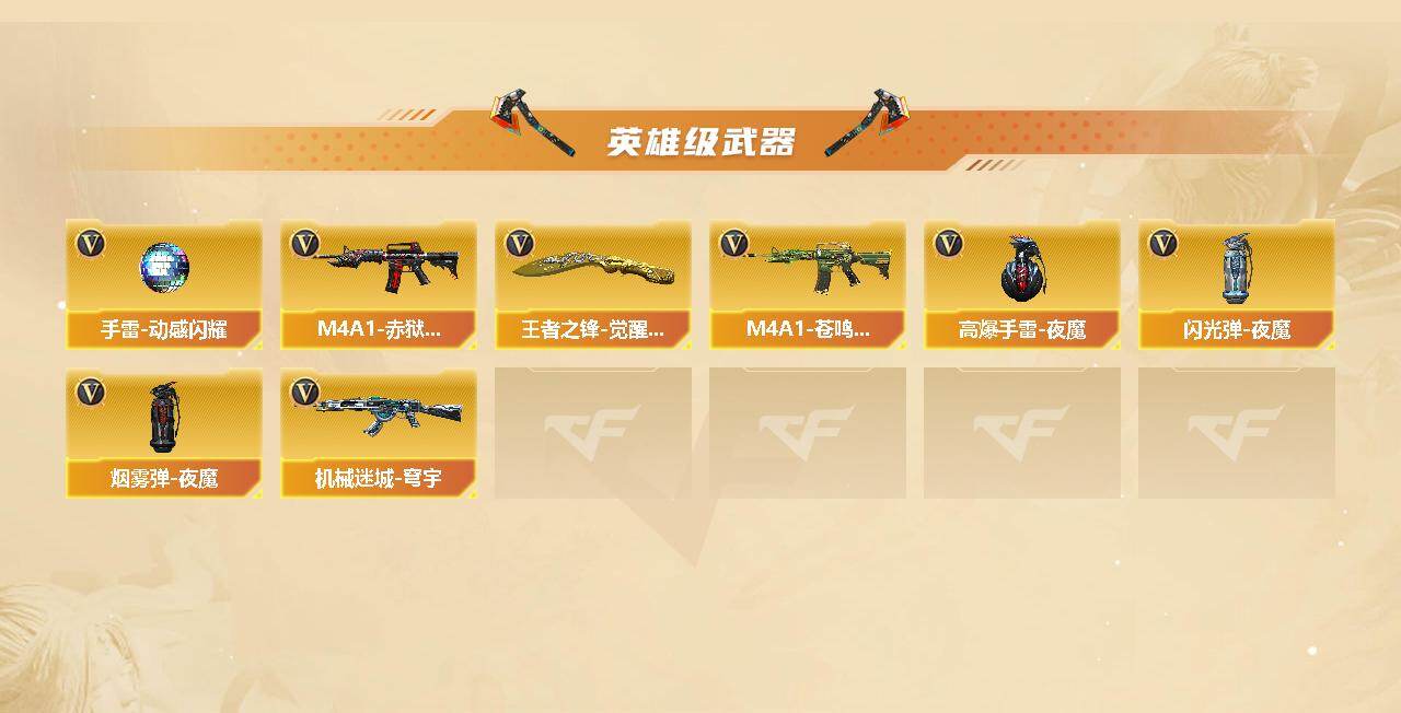 CFLX476737穿越火线账号详情图3
