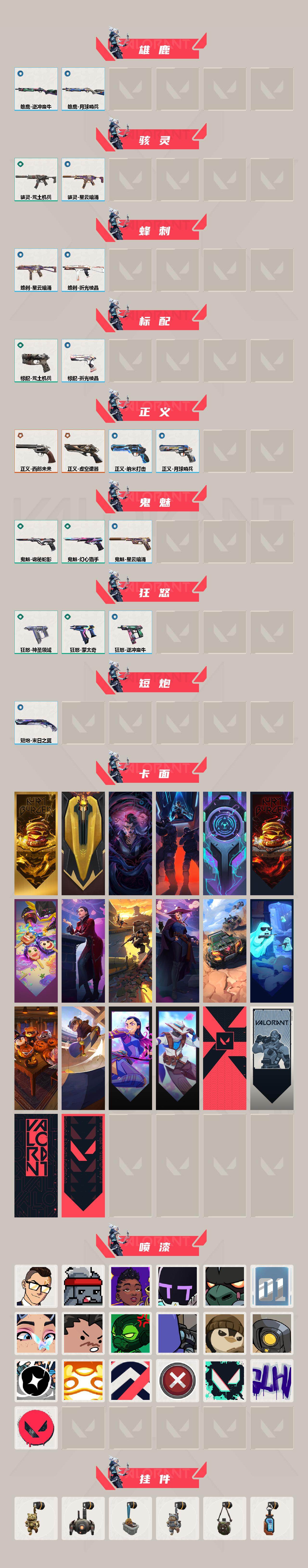 WWQLX440220无畏契约账号详情图3