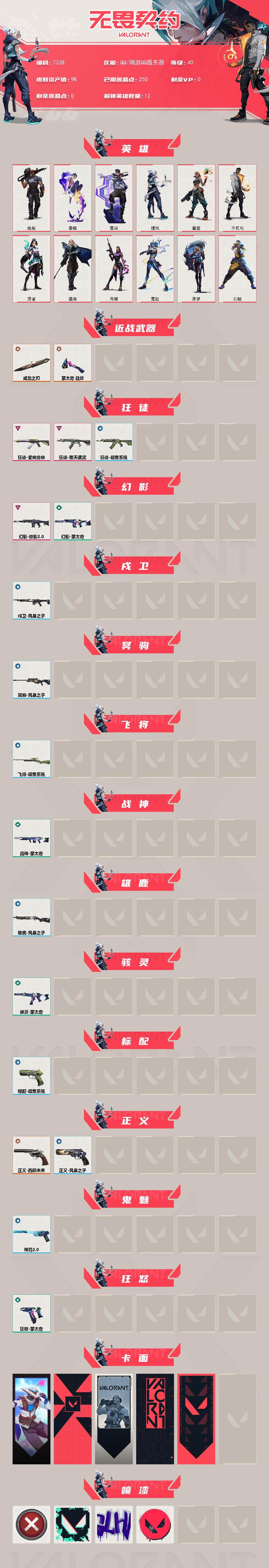 WWQXL441756无畏契约账号详情图2