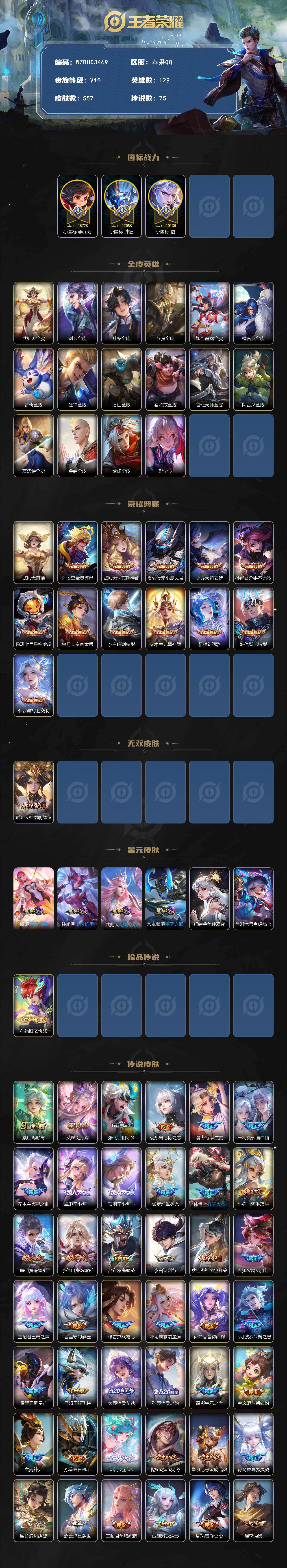 WZEY4361386王者荣耀账号详情图2