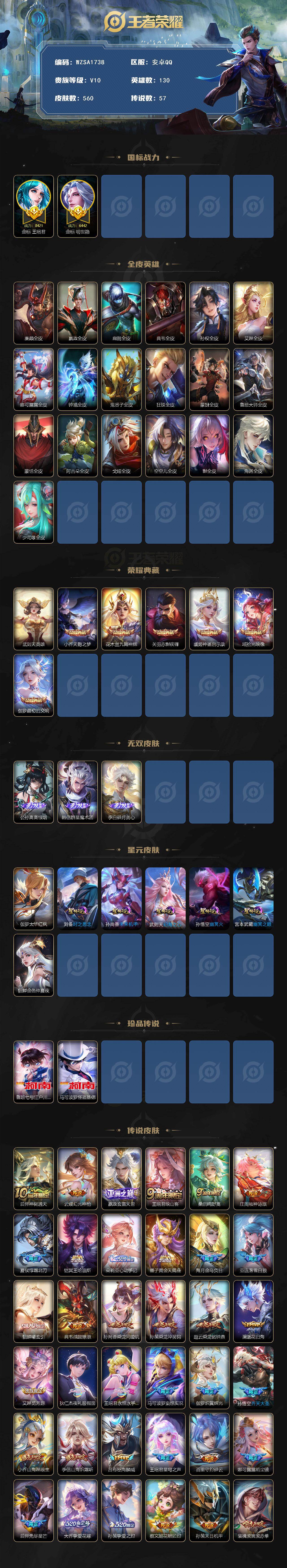 WZEY4361640王者荣耀账号详情图2