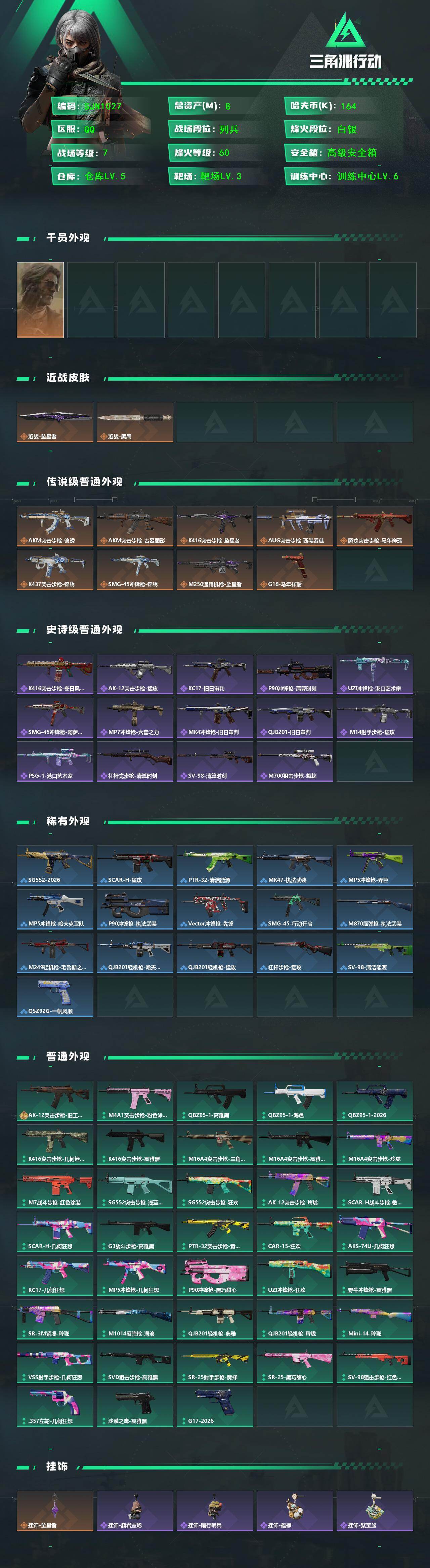 SJZEY4153077三角洲行动账号详情图2