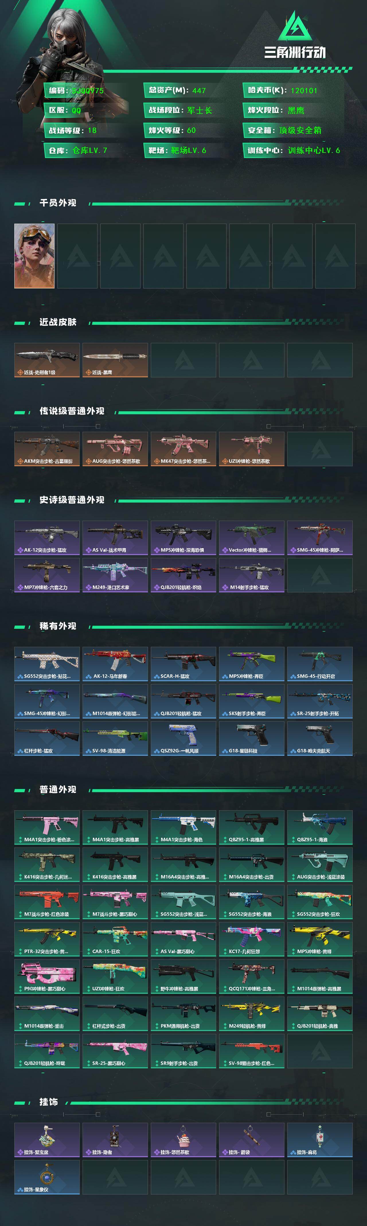 SJZEY4157940三角洲行动账号详情图2 SJZEY4157940三角洲行动账号详情图2