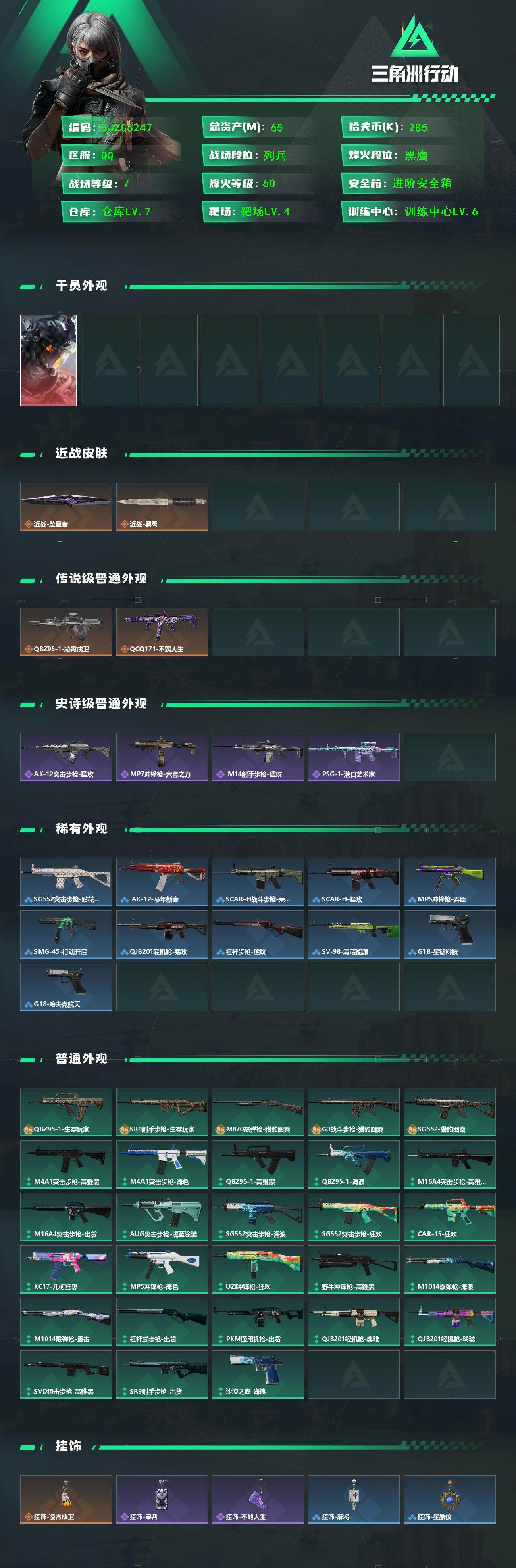 SJZEY4162824三角洲行动账号详情图2