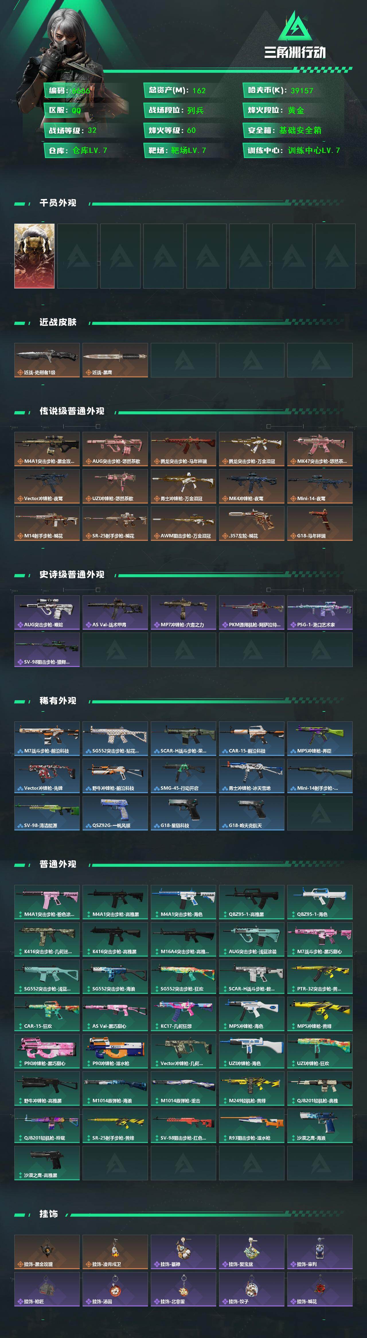 SJZQM4174329三角洲行动账号详情图4