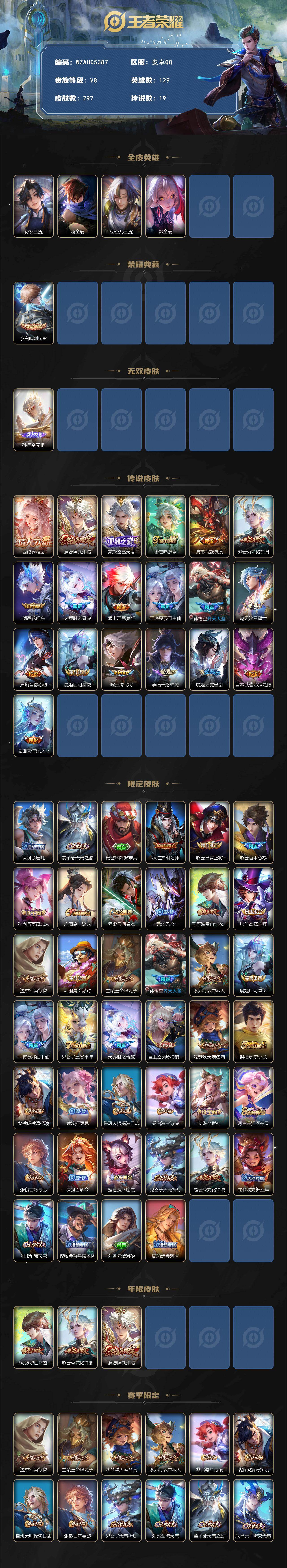 WZEY4434689王者荣耀账号详情图2