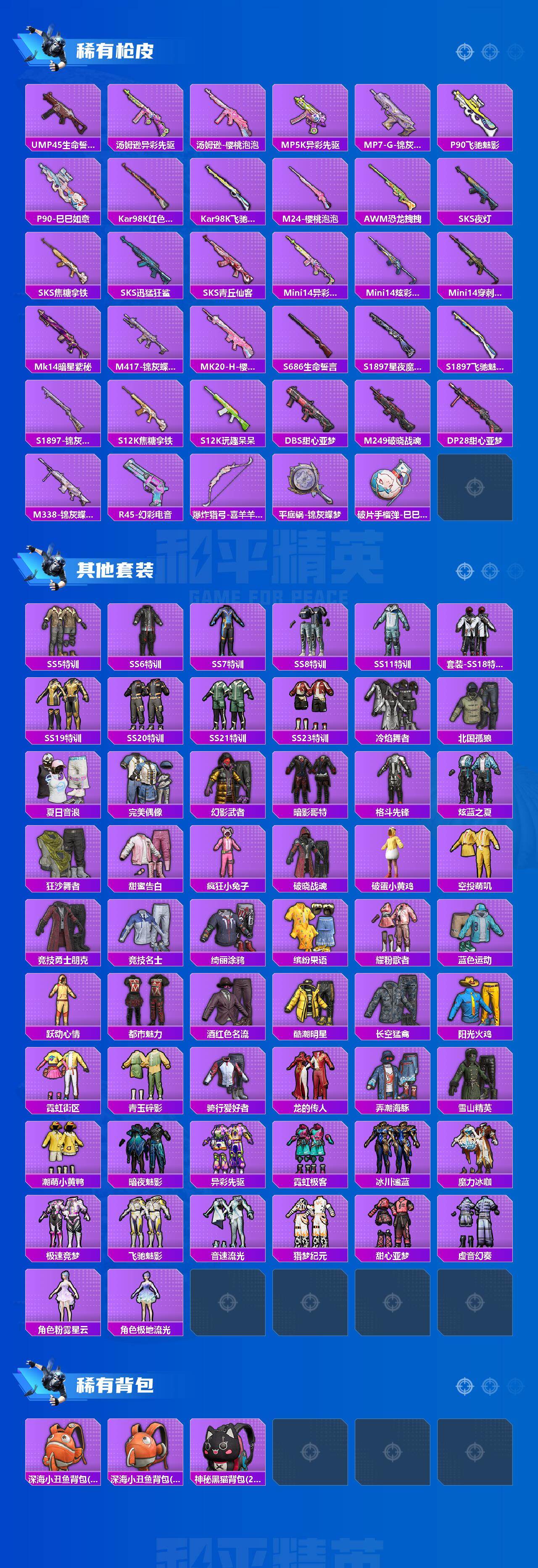 HPLX4261682和平精英账号详情图3